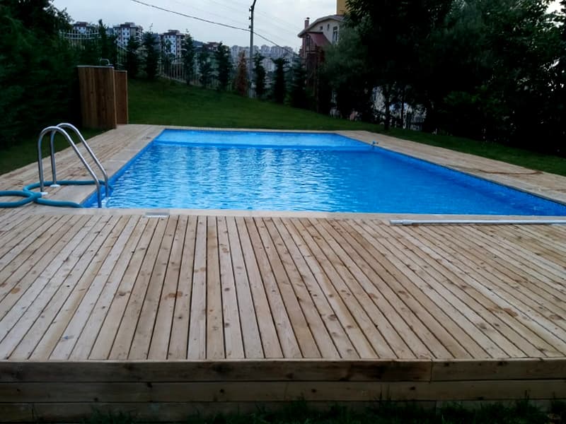 Uşak Prefabrik Panel Havuz Yapımı